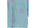 All-over Smiley Face Icons Zip Up Hoodie (Little Kid/Big Kid)