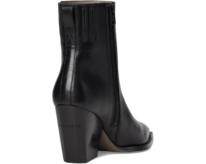 Ботильоны AllSaints Rizzo из мягкой кожи с квадратным носком