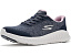 Кроссовки Go Walk Now Heather с верхом из сетки от Skechers Performance синие