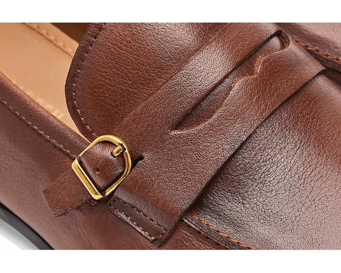 Лоферы Steve Madden Chilo из премиальной кожи с пряжкой