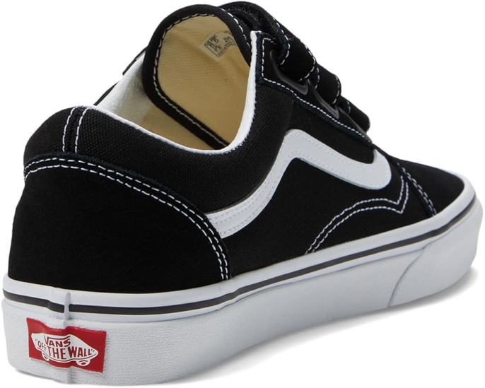 Кроссовки Vans Old Skool V на липучках с вулканизированной подошвой