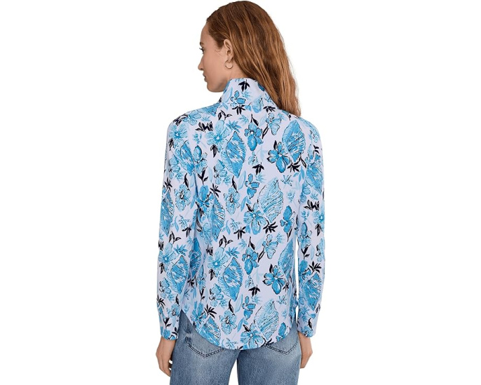 Lilly Pulitzer Leona куртка с защитой UPF 50+ на молнии