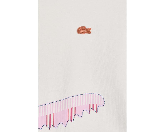 Футболка Lacoste Stripe Graphic T-Shirt с полосками