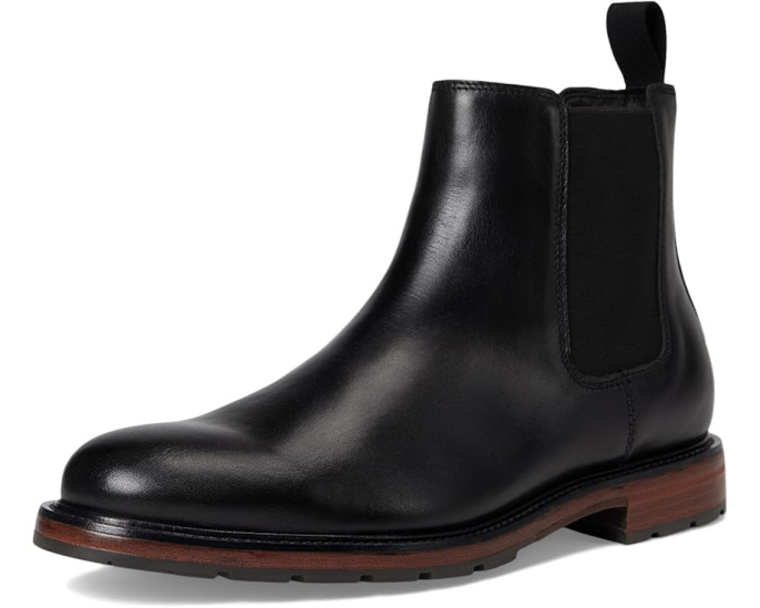Кожаные челси-боты Cole Haan Roundhill Grand с эластичными вставками и амортизацией