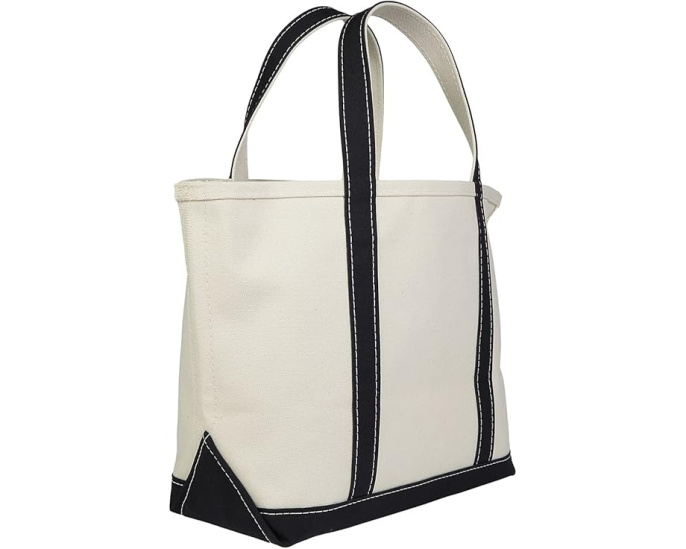 L.L.Bean сумка Boat and Tote Medium с черной отделкой