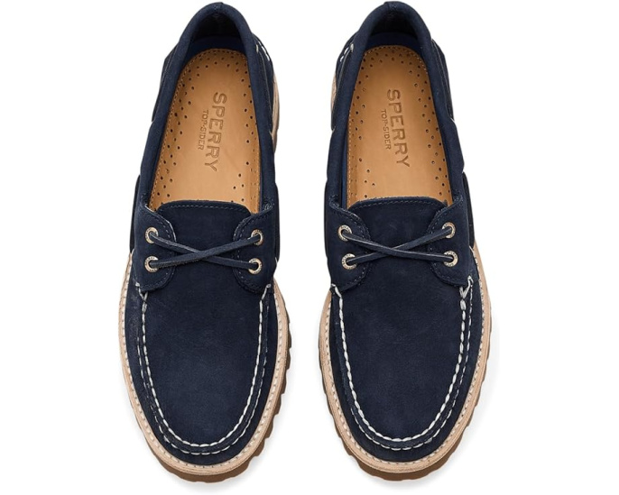 Ботинки Sperry A/O 2-eye Low Lug с мокасиновым носком и противоскользящей подошвой