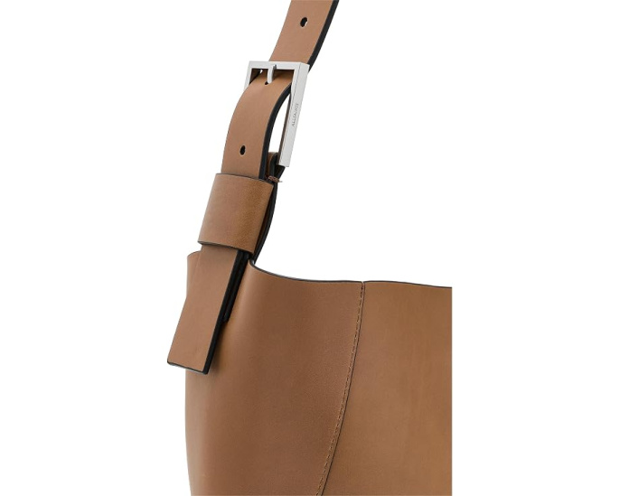Сумка AllSaints Luna Hobo Shoulder Bag через плечо из мягкой кожи