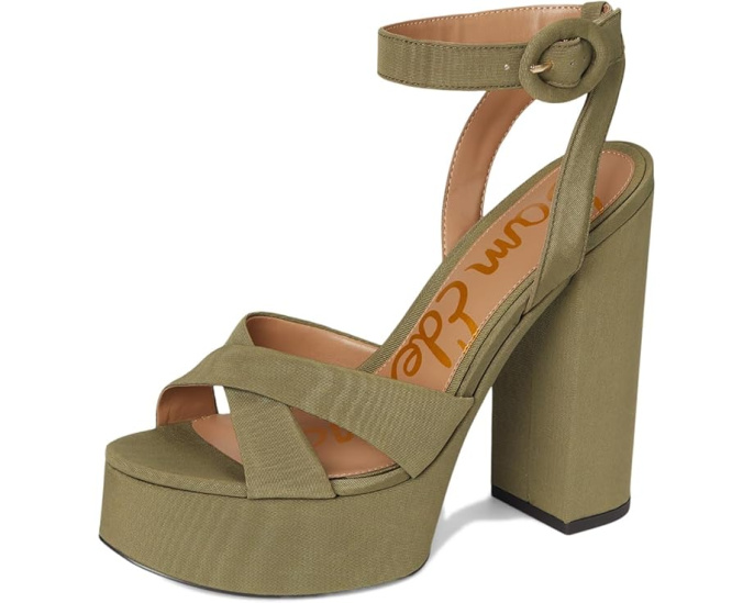 Сандалии Savannah на блочном каблуке с ремешком на щиколотке от Sam Edelman