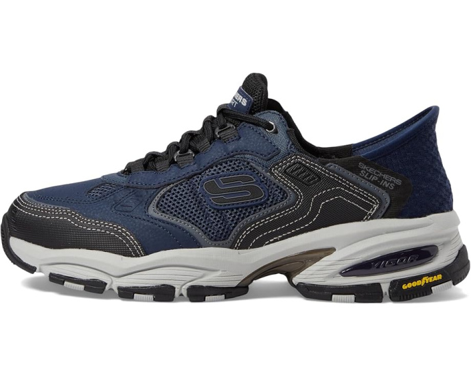 Кроссовки Skechers Vigor 3.0 Drafting Slip Ins сине черные