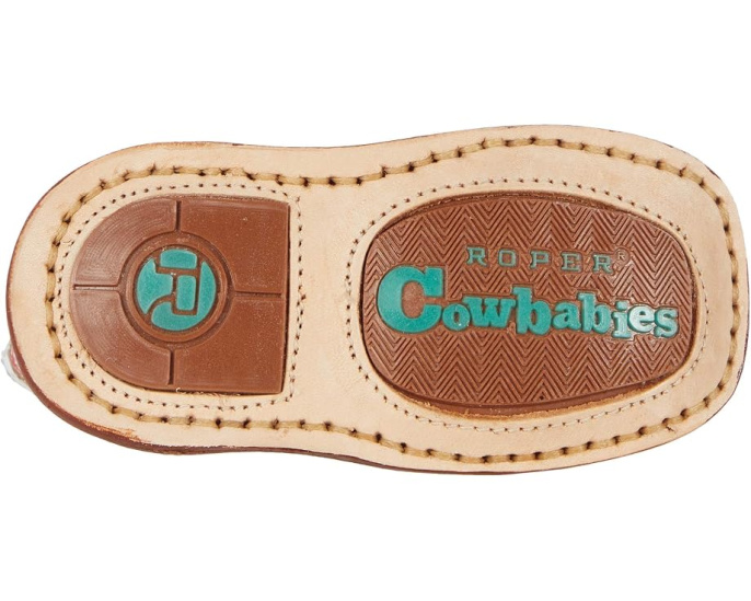 Roper детские сапоги Cowbabies Sage с кожаным верхом