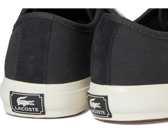 Кроссовки Lacoste Backcourt с круглым носком и резиновой подошвой