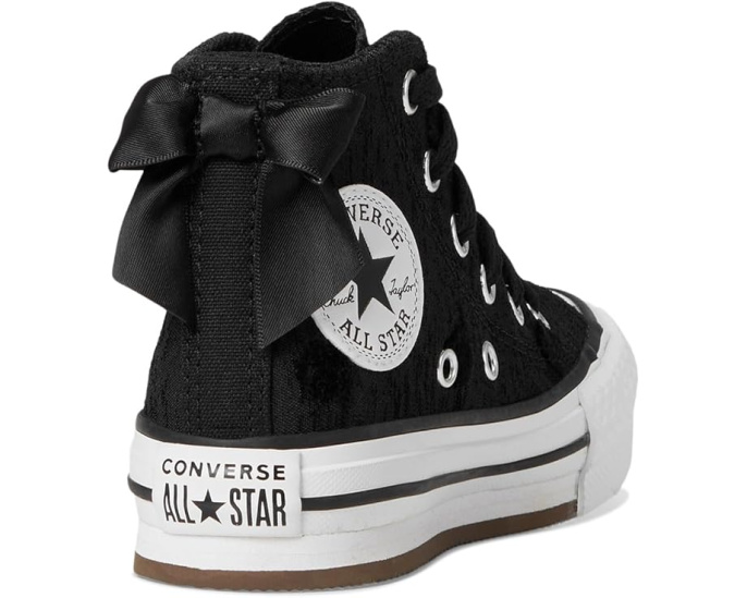 Converse Kids кроссовки Chuck Taylor All Star Lift Bow с бантом и платформой