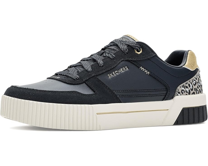 Женские туфли SKECHERS Jade-lustrous Luxury с принтом леопарда