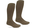 Mens Women's Unisex Military Ultra-dri Tactical Over the Calf Boot Socks 2 Pack