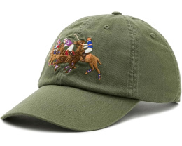 Бейсболка Triple-Pony Twill Ball Cap от Polo Ralph Lauren с вышивкой