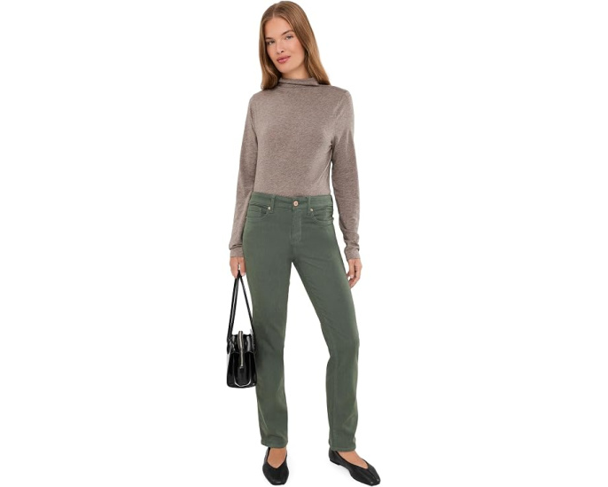 NYDJ Petite Marilyn Straight Jeans прямые джинсы для невысоких