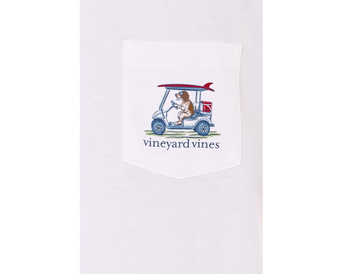 Футболка Vineyard Vines с гольф-каром Pointer