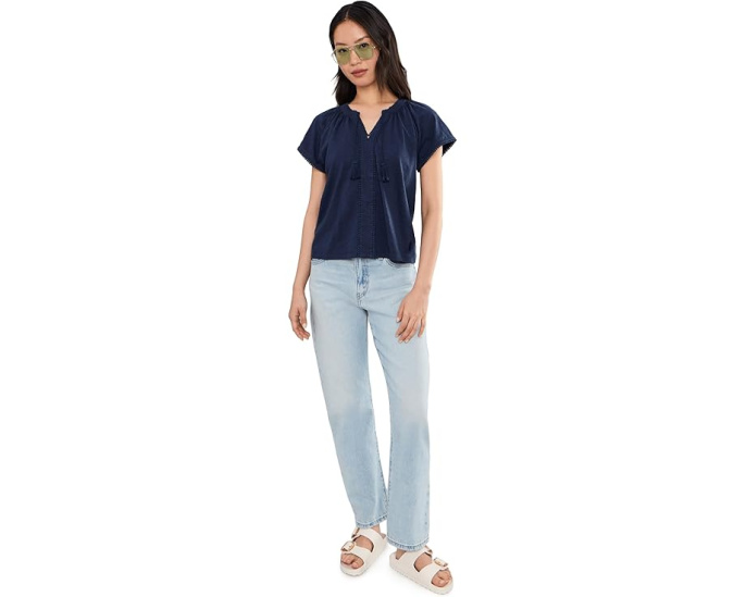 Pom Pom Trim Top