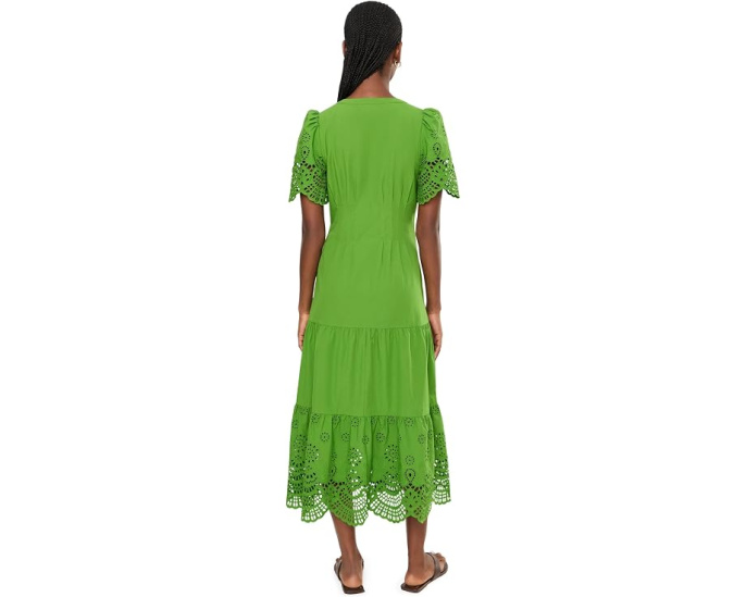 Платье Lilly Pulitzer Wayland миди с оборками
