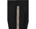 Брюки Burberry Kids Devan с лампасами из флиса для детей