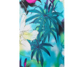 Пижама Natori Viva из сатина с принтом и мандариновым воротником