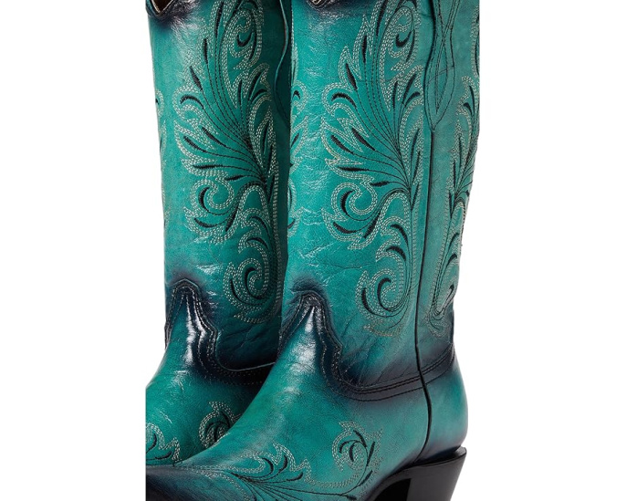 Ботинки Corral Boots L2076 с квадратным носком и блок-каблуком