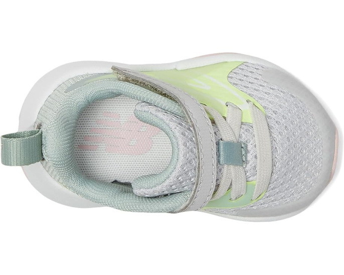 Детские кроссовки New Balance Rave Run v2 с эластичными шнурками и верхней липучкой для малышей