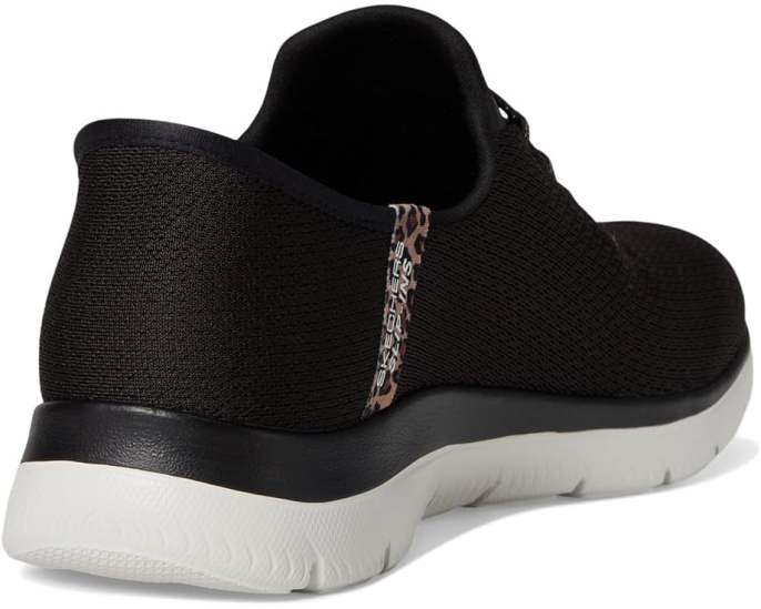 Skechers Summits Leopard Chic Hands Free Slip-INS с леопардовым принтом