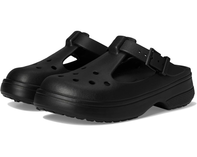 Классические сабо Crocs Mary Jane с ремешком и облачной стелькой