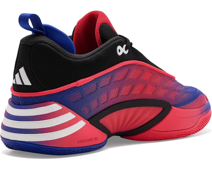 Кроссовки Adidas D.O.N. Issue 8 черно-красно-синие