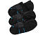 Run Targeted Cushion No Show Socks 3-Pack