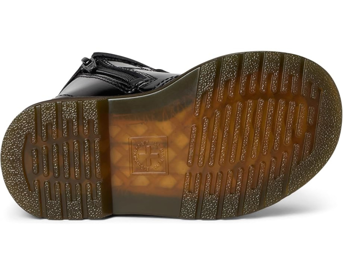 Ботинки Dr. Martens 1460 для детей на шнуровке с молнией