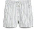 Льняные шорты abercrombie kids для детей старшего возраста