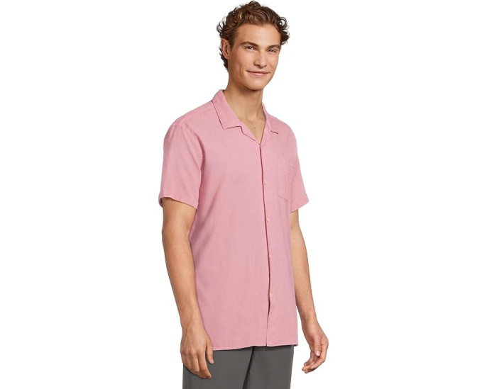 Garment Dyed Nelson Short Sleeve Regular Fit Shirt