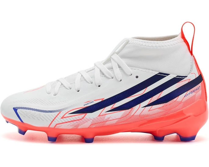 Adidas F50 Hyperfast League Mid Top детские бутсы для игры на твердом грунте