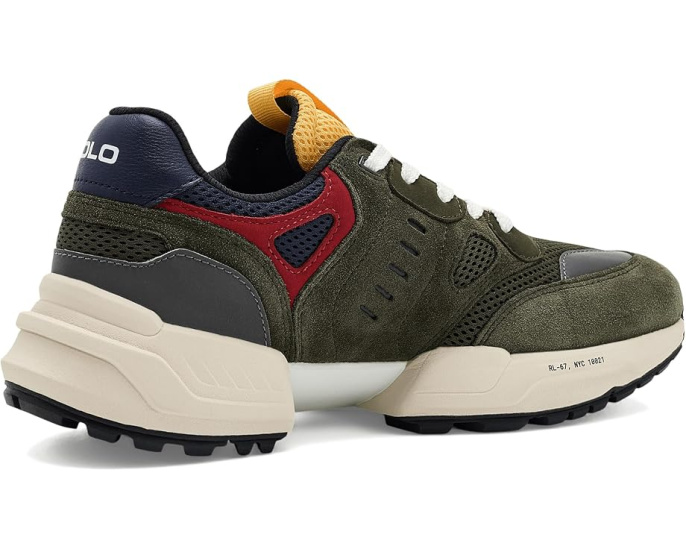 Polo Ralph Lauren кроссовки Polo Joggers Suede-Mesh Pony Player