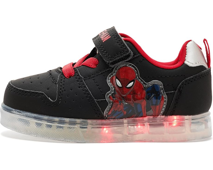 Кроссовки Josmo Spiderman Lighted на липучках с подсветкой для малышей