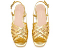Loeffler Randall Shelly Wrap сандалии с плетением и ракушкой