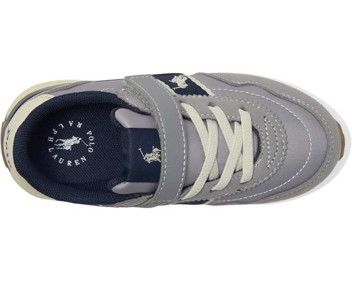 Кроссовки Polo Ralph Lauren Train 89 Sport PS для малышей серые с синим