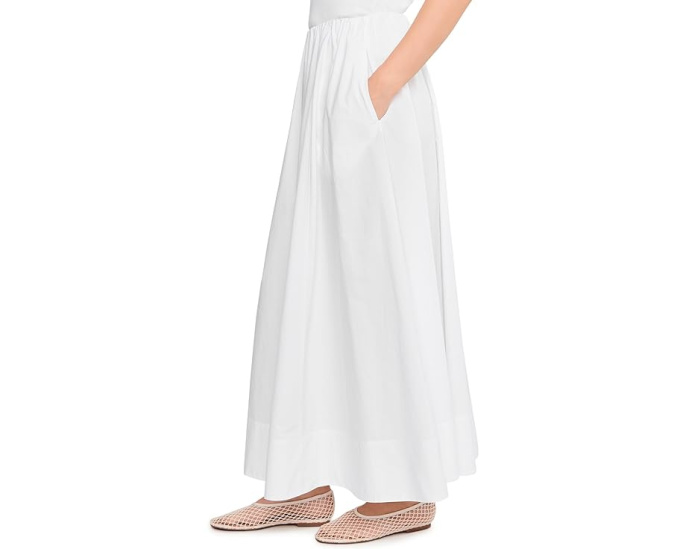 Юбка Coastal Poplin Nera Skirt из поплина Faherty