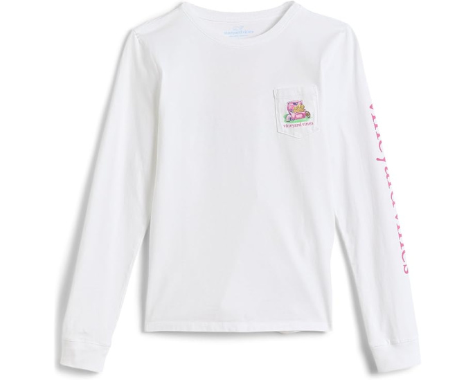 Long Sleeve Pocket Tee (Toddler/Little Kid/Big Kid)