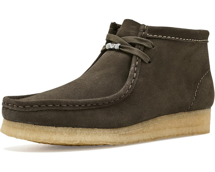 Ботинки Wallabee от Clarks с велосипедным носком