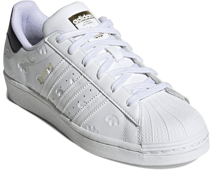 Adidas Originals Superstar кроссовки из кожи с круглым носком
