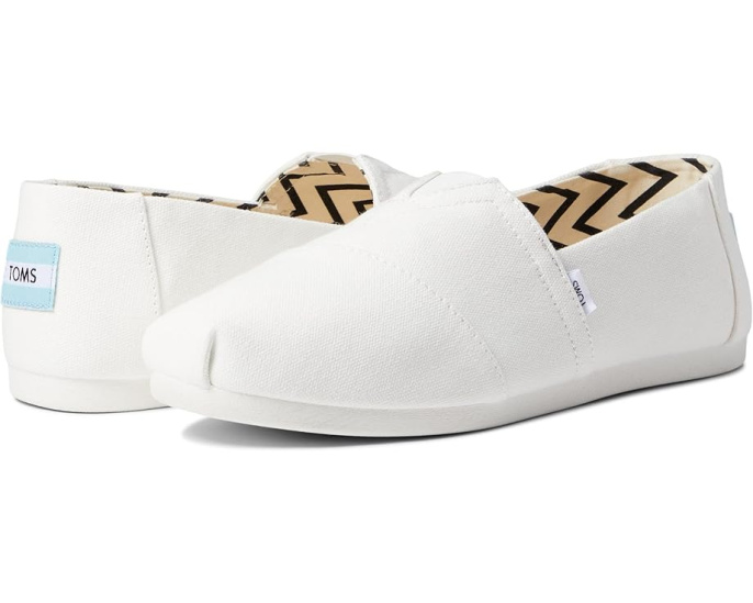 Классические эспадрильи TOMS с супинатором и стелькой из замши