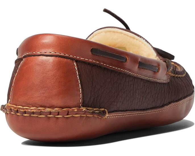 Тапочки L.L.Bean Bison Double Sole с подкладкой из искусственного меха