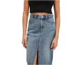 Джинсовое макси-платье Free People Nothing Better Denim Maxi с прямой длиной