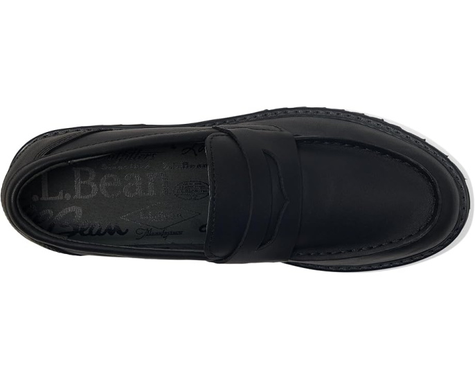 L.L.Bean Туфли Camden Hills Penny Leather на устойчивом каблуке