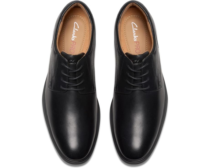 Оксфорды Clarks Eldredge Plain с носком мокасинного типа