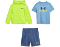 Детский комплект Under Armour из худи шорт и футболки три предмета
