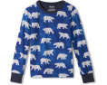 Пижама Hatley Midnight Polar Bear с принтом для детей